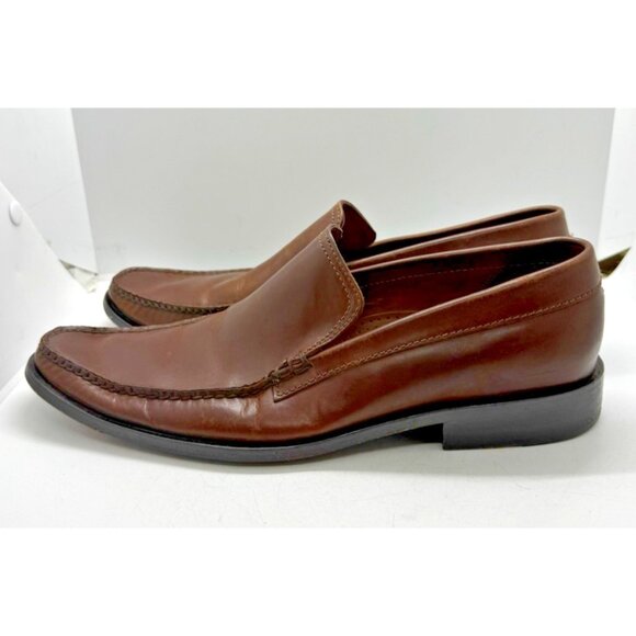 Cole Haan Venetian Loafers Men’s 10M Brown Leather Slip-On Moc Toe Casual Shoes main image 4